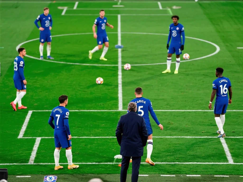 马雷斯卡赞杰克逊进步明显 指示恩佐前插支援 马雷斯卡赞杰克逊进步明显 指示恩佐前插支援