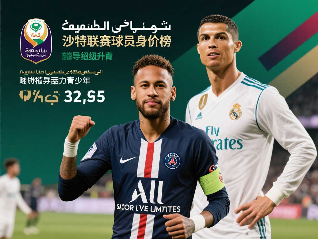 沙特联赛身价排行:内马尔领跑,C罗跌至第二十 沙特联赛身价排行:内马尔领跑,C罗跌至第二十