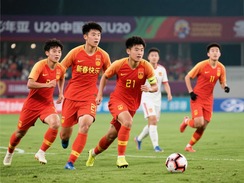 U20国青队新春献祝福：祝全国人民幸福美满 前途无量！